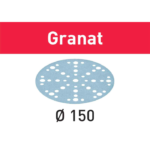 Abrasif Granat StickFix diam 150 boite de 100 - Grain P400 Festool