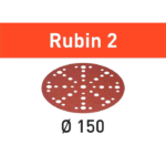 Abrasif Rubin StickFix diam 150 boite de 50 - Grain P150 Festool