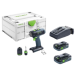 Perceuse-visseuse sans fil Festool T 18+3 HPC 4,0 I-Plus