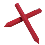 Boîte 6 craies forestières rouges. 
marquage sur bois sec ou humide