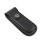 Etui court en cuir pour couteaux pliants 115-120 mm.