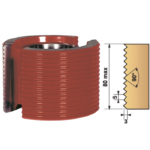 Fraise à jointer HSS Leman
Diamètre 120 ht 80 
AL50 Z 2