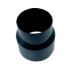 Réduction diamètre 125 / 100mm long 130mm pour sortie machine / tuyau
gamme LEMAN