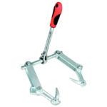 Clamot ( ou clabot ) de charpentier à cliquet avec deux pointes à frapper