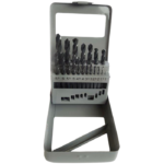 Coffret 19 forets HSS taillés meulés de 1 à 10 par 0,5mm