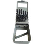 Coffret 25 forets HSS taillés meulés de 1 à 13 par 0,5mm