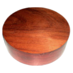 Disque de bois Padouk Ø 200 x 65 mm