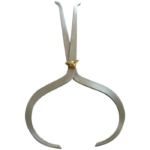 Compas maître de danse 250mm acier poli