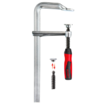 Presse à vis GZ serrage 800mm saillie 120mm rail 28 x 11mm