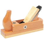 Riflard Ulmia avec semelle en hêtre blanc. 
longueur 240mm - fer largeur 33mm.