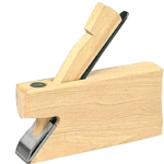 Rabot à moulures à talon Ulmia avec semelle en hêtre blanc. 
longueur 165mm - double fer largeur 30mm.