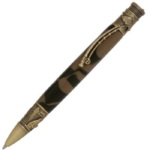 Mécanisme de stylo bille gamme pêche finition bronze Antique Marine