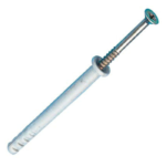 Boite de 25 chevilles clous avec vis de 10 x 140 à tête fraisée.