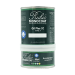 Huile de finition Rubio Oil plus 2C + accélérateur - Bois Flotté gris 500 ml