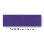 Plaquette en pierre reconstituée 105 x 35 x 5mm environ "Azurite unie"