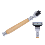 Mécanisme rasoir chromé modèle 2 pour lame Gillette®