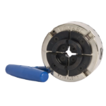 Mandrin Vicmarc VM100 M33 à 4 mors à serrage concentrique par clé unique.