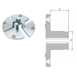 Jeu de mors Vicmarc diamètre 25mm pour VM90 / VM100 -