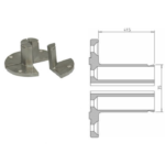 Jeu de mors Vicmarc diamètre 35mm pour VM90 / VM100 -