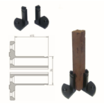 Jeu de mors Vicmarc spécifique pour carrelet de stylos