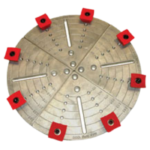 Plateau de reprise Vicmarc diamètre 285mm à taquets PVC pour VM 120 / 150