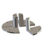 Jeu de mors Vicmarc diamètre 35mm pour petites pièces pour VM120 / 150