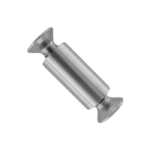 Pivot de coutellerie inox 303 diamètre 5 avec vis inox Tête fraiséeTorx