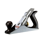 Rabot professionnel Bailey N°4 fer largeur 50mm base 245mm molette de réglage de profondeur du fer, levier de gauchissement, vis d'avance du chariot