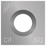 Plaquette carbure carrée Ci1-SQ-1500 Easy Wood