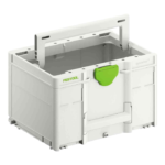 Casier à anse SYS-TB-2 Festool pour transporter aisément outils, consommables et accessoires.