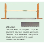 Lame de scie à cadre 600mm