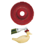 Disque à râper à aiguilles métalliques en carbure wolfram pour LWS