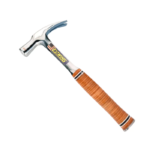 Marteau de charpentier Estwing à manche cuir avec arrache clou.