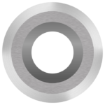 Plaquette carbure ronde Négative Rake Ci0-4400NR Easy Wood