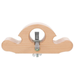 Guimbarde Ulmia corps en hêtre rouge. 
longueur 235mm - livrée avec 3 fers 10 ,15 ,20mm.