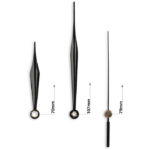 Jeu d'aiguilles style G - noires