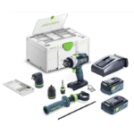 Perceuse à percussion sans fil Quadrive TPC18/4 5,2/4,0 I-Set Festool