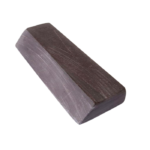 Pierre à aiguiser naturelle Bleue Belge un pan coupé en 100 x 40mm
