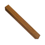 Ebauche de poignée d'arc en bois de bocote 50 x 50 x 450mm