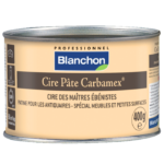 Cire pâte Carbamex à base de cire de Carnauba - Antic Foncé 400g