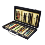 Coffret de présentation capacité 30 stylos en simili