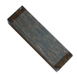 Ebauche de manche en Palmier noir 28 x 40 x 140mm