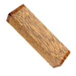 Ebauche de manche en Palmier rouge 28 x 40 x 140mm