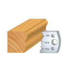 Jeu de 2 fers moulure de plinthe N°106