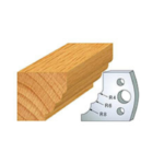 Jeu de 2  contrefers multi 1/4 rond N°132