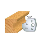 Jeu de 2 contrefers fer R=15 N°177