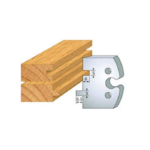 Jeu de 2 contrefers rainure/languette 5 mm N°201
Isocèle