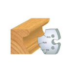 Jeu de 2 contrefers congé et grande doucine N°223
Isocèle