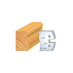 Jeu de 2 fers moulure Louis XIII N°255