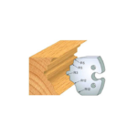 Jeu de 2 fers double doucine à gorge N°256